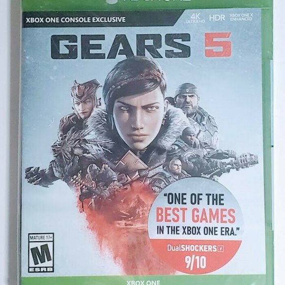 Gears 5 Xbox One Video Game Console Exclusive Xbox One X Enhanced HDR New Sealed - Picture 2 of 7
